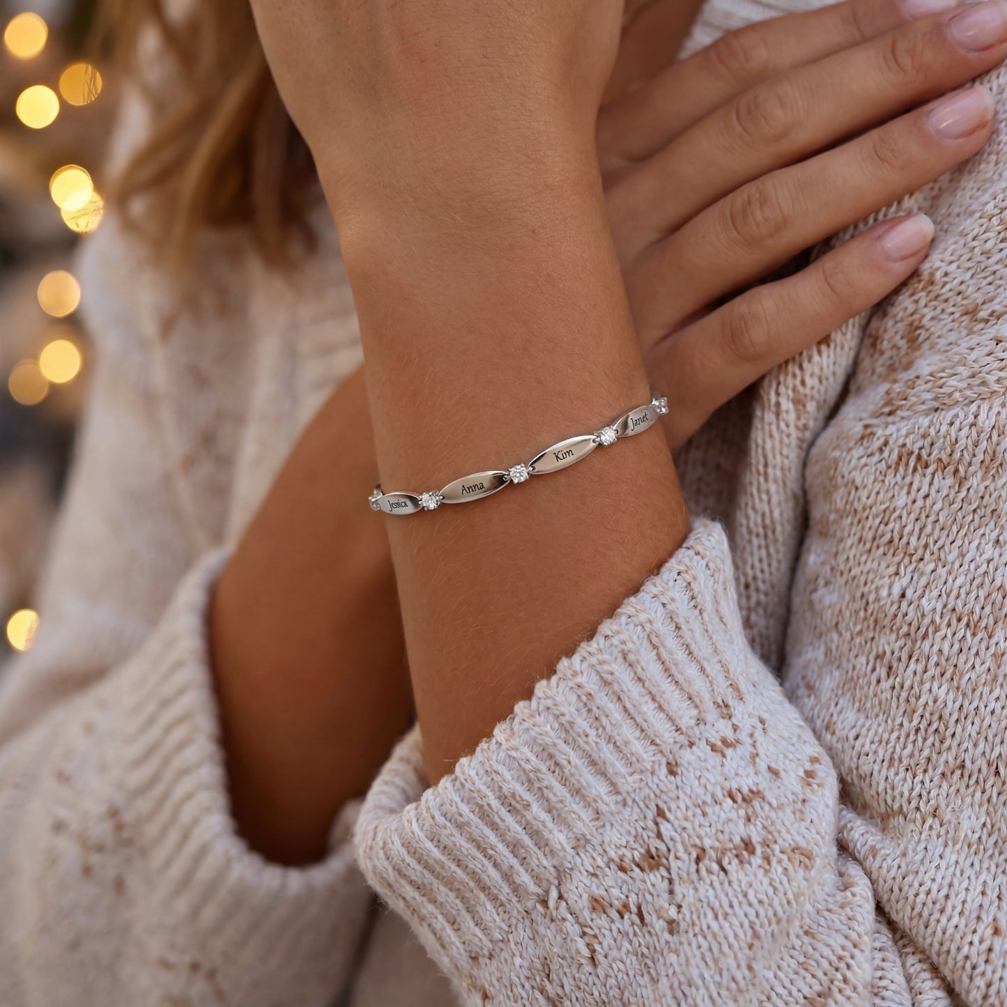 Gepersonaliseerde armband met gravure