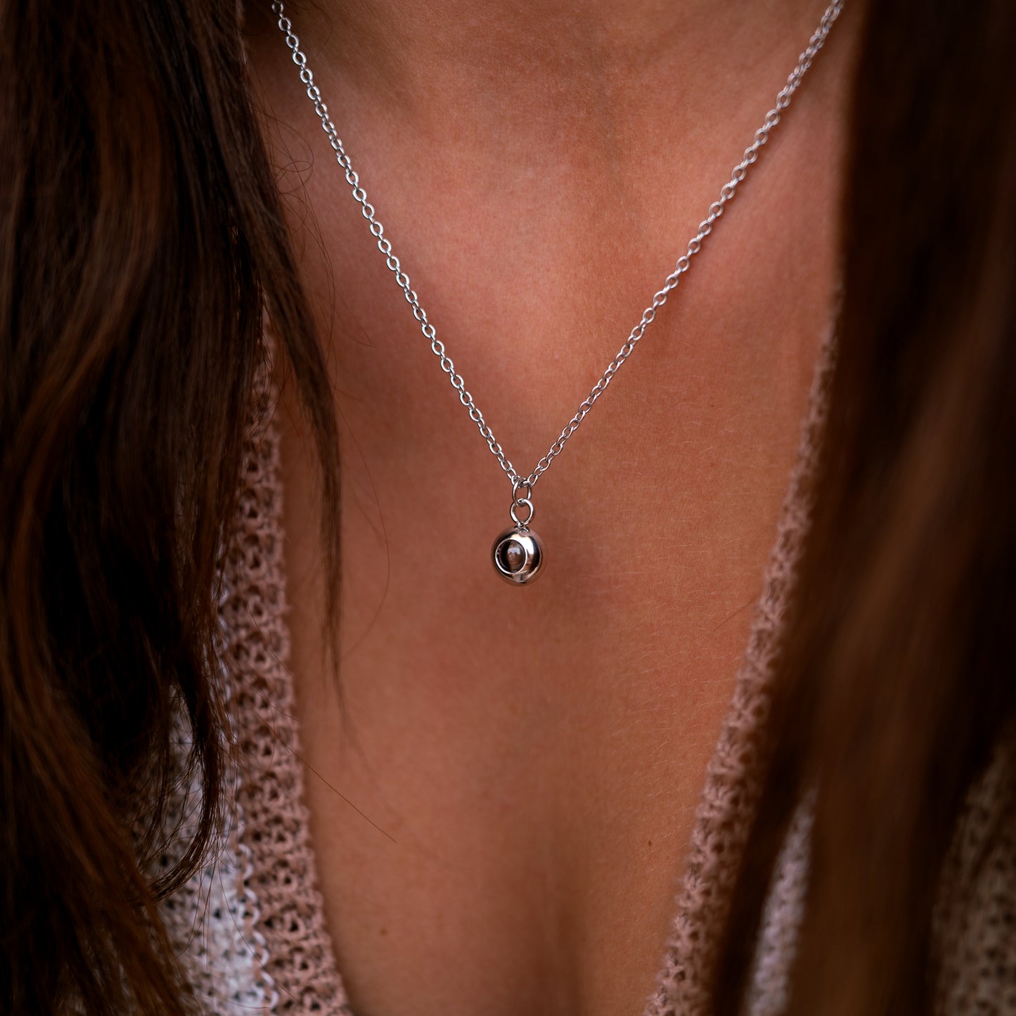 Fotoketting met je eigen foto - sierlijk