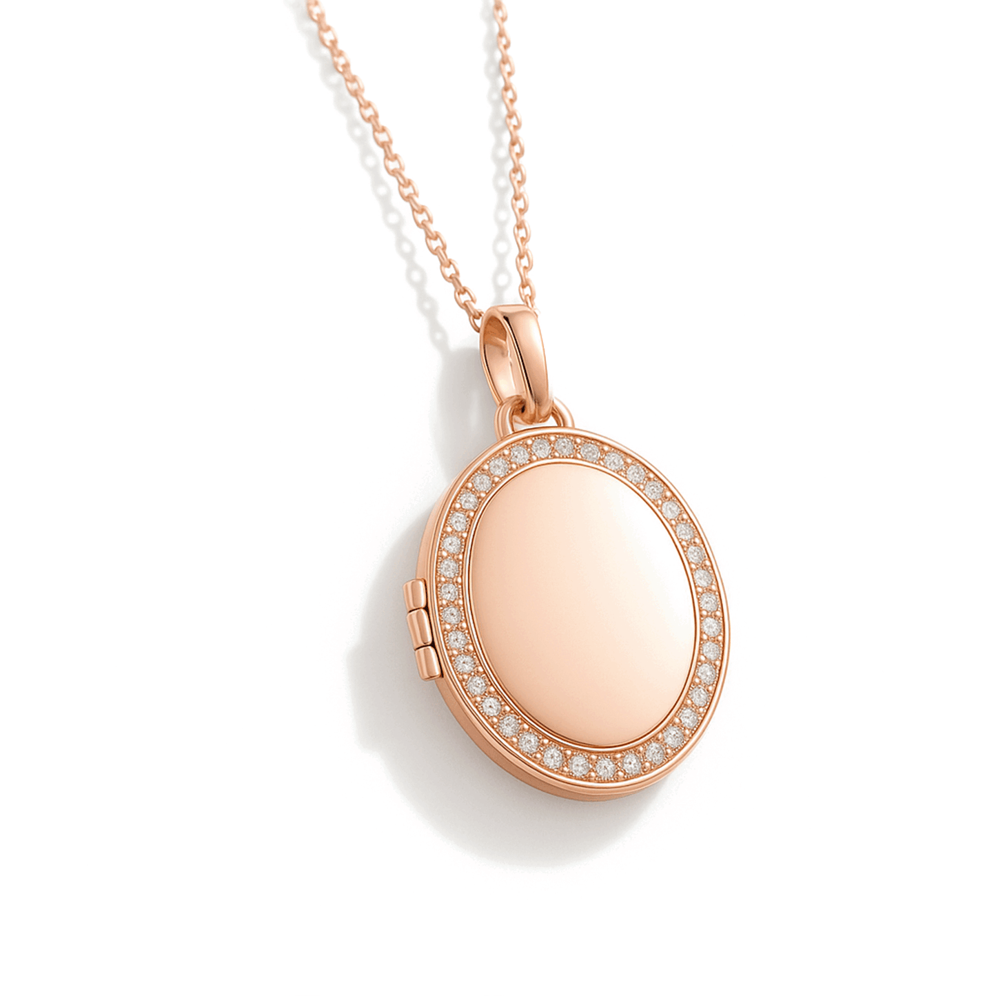 Medaillon Ketting met Foto - Ovaal