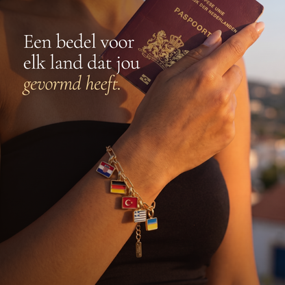 Landen Charm Armband – Pass