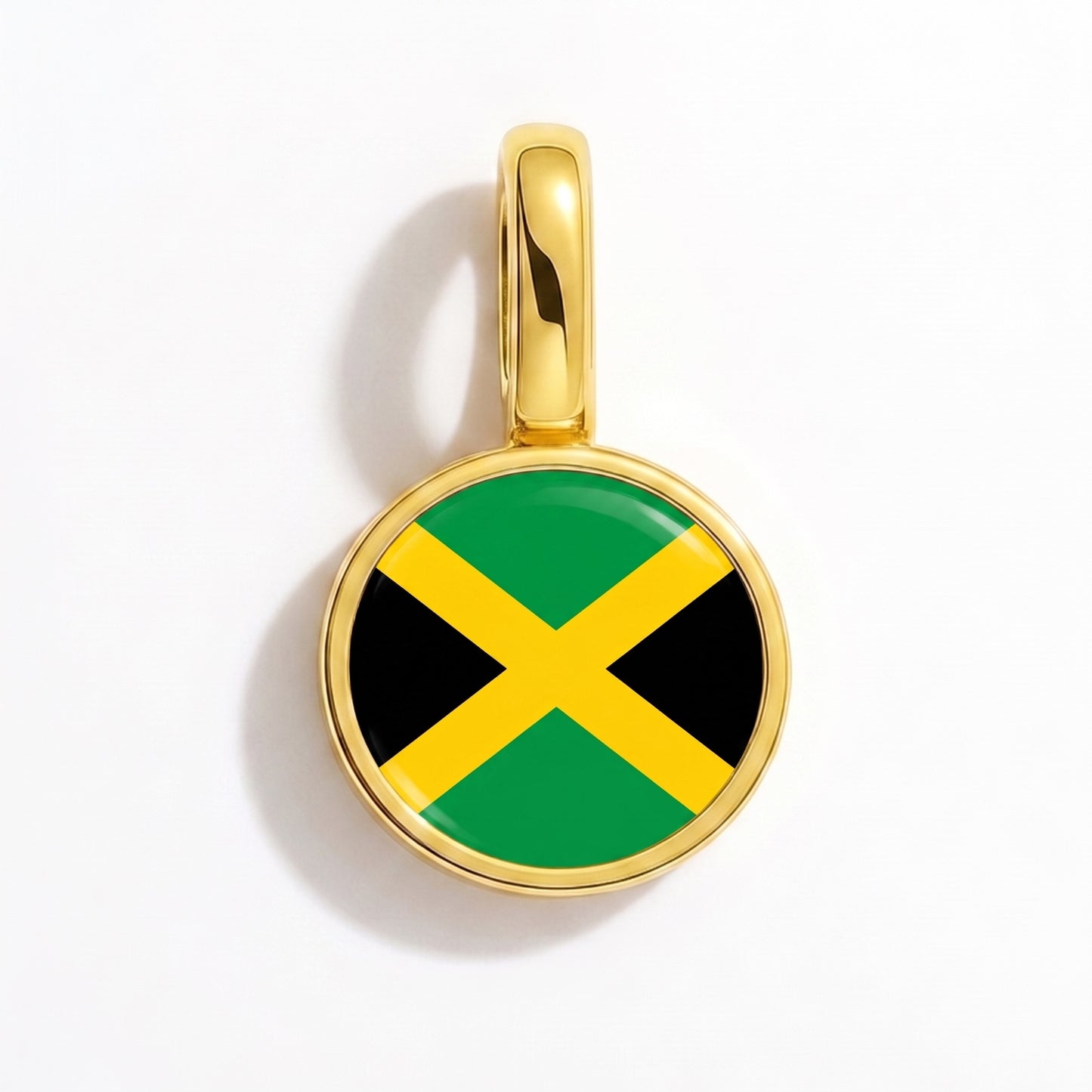 Charm vlag Jamaica – rond goud