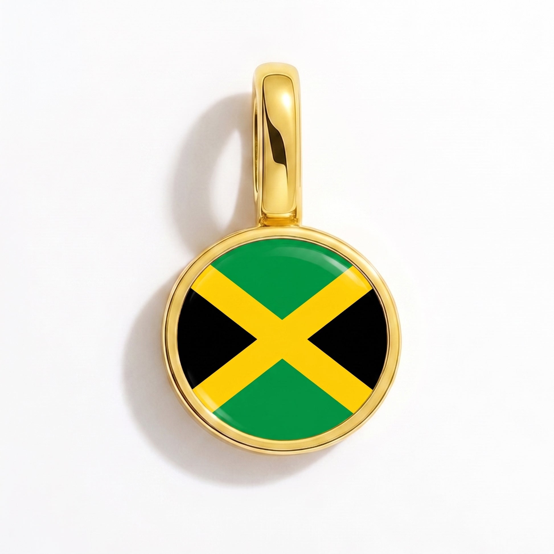 Charm vlag Jamaica – rond goud