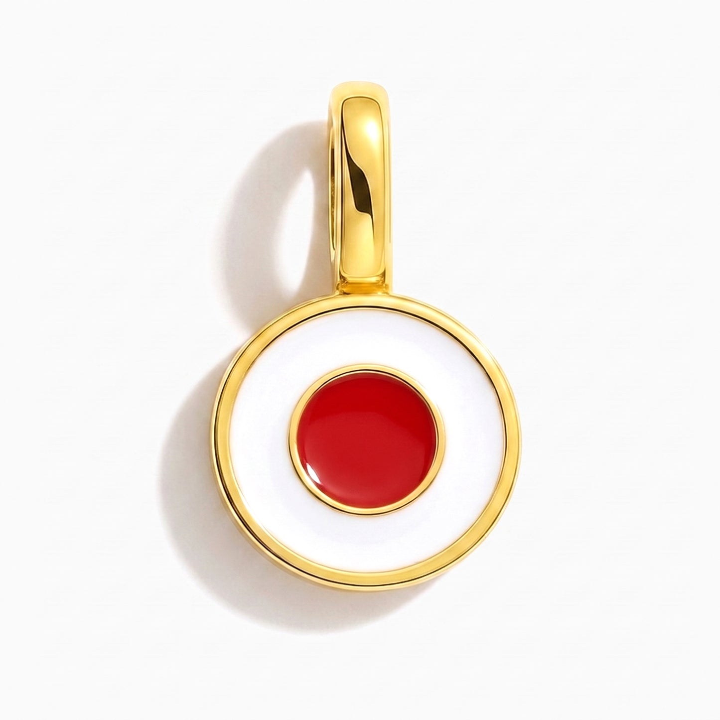 Charm vlag Japan – rond goud