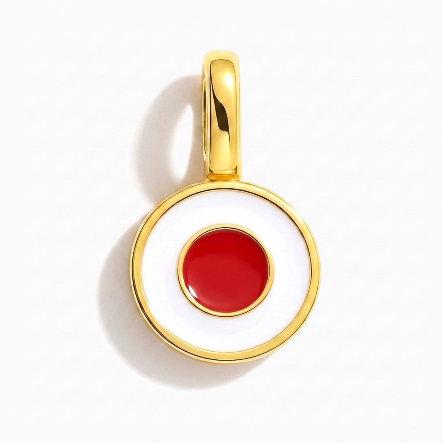 Charm vlag Japan – rechthoekig goud