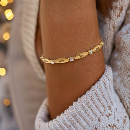 Gepersonaliseerde armband met gravure