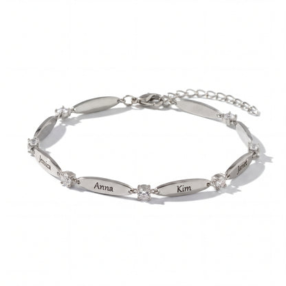 Gepersonaliseerde armband met gravure