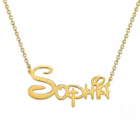 Gepersonaliseerde naamketting - Sidney Style