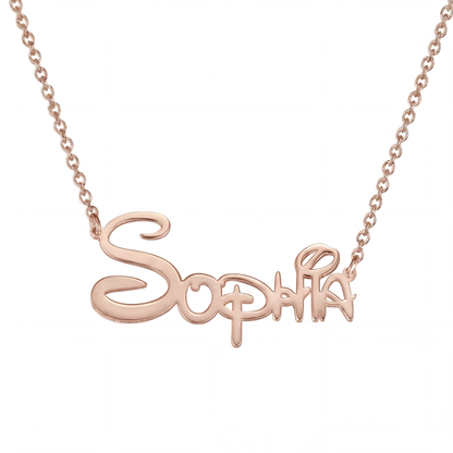 Gepersonaliseerde naamketting - Sidney Style