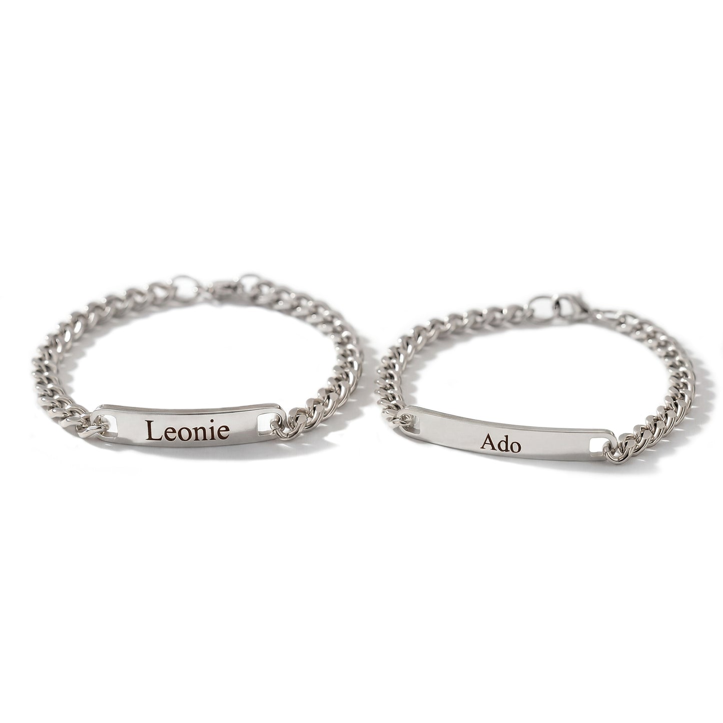 Partnerarmbanden met gravure