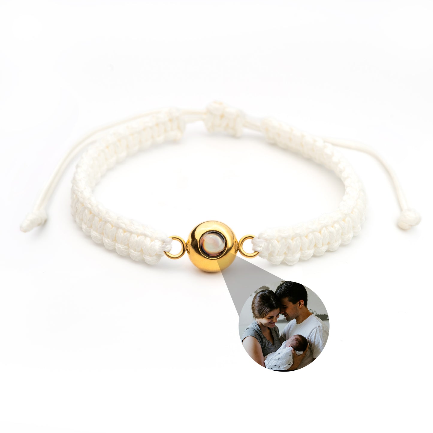 Gepersonaliseerde foto armband - Premium Edition