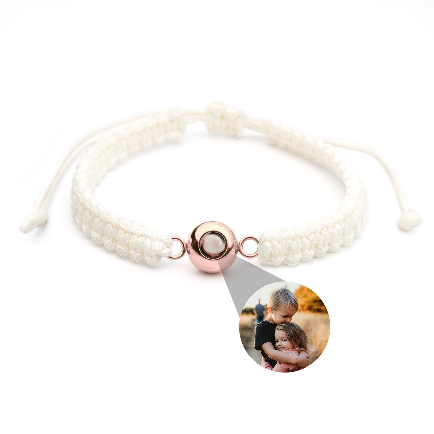 Gepersonaliseerde foto armband - Premium Edition