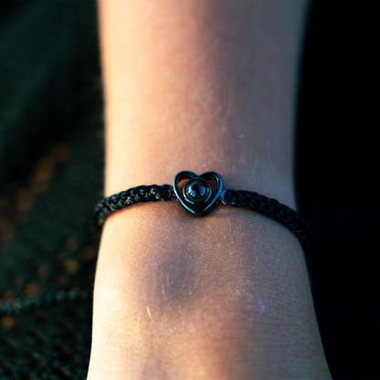 Foto armband met jouw foto - Hart