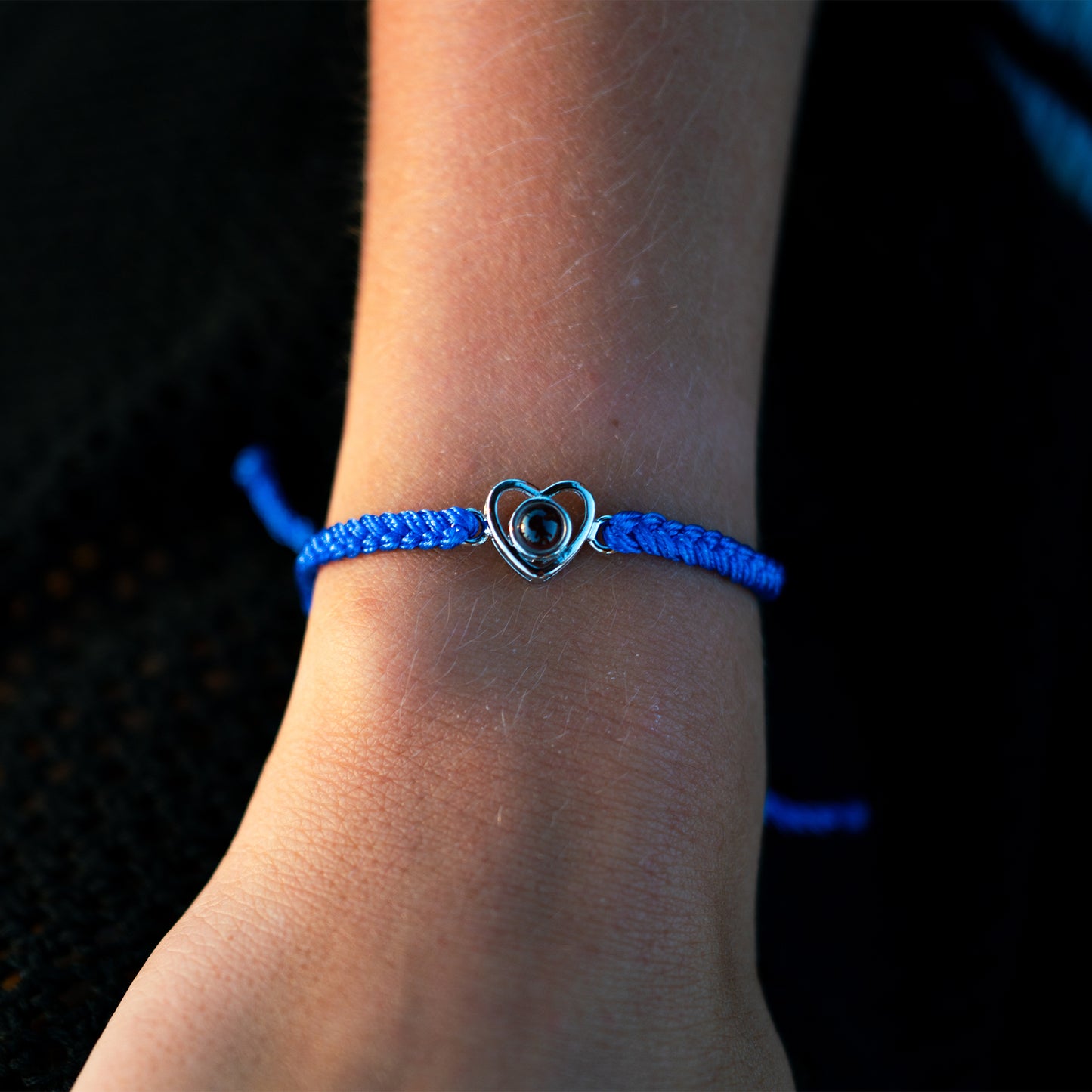 Foto armband met jouw foto - Hart