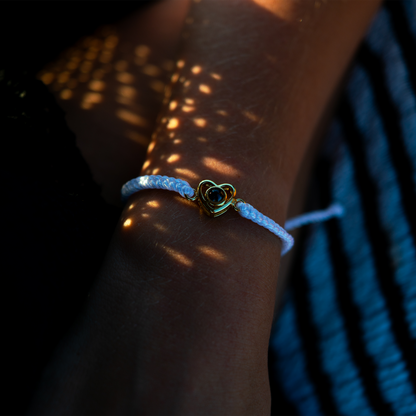 Foto armband met jouw foto - Hart