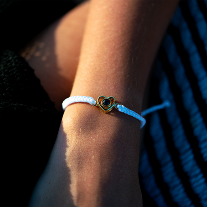 Foto armband met jouw foto - Hart