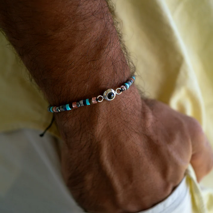 Foto armband met jouw foto - Heishi Edelsteen