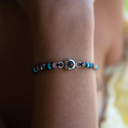 Foto armband met jouw foto - Heishi Edelsteen