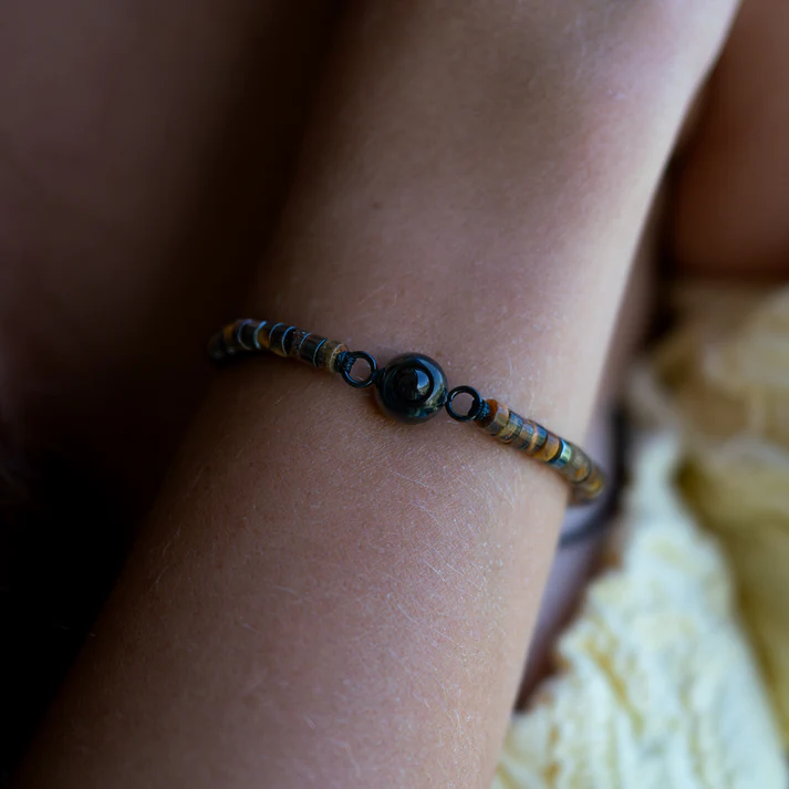 Foto armband met jouw foto - Heishi Edelsteen