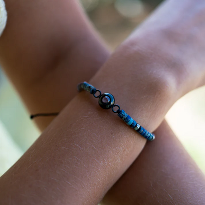 Foto armband met jouw foto - Heishi Edelsteen