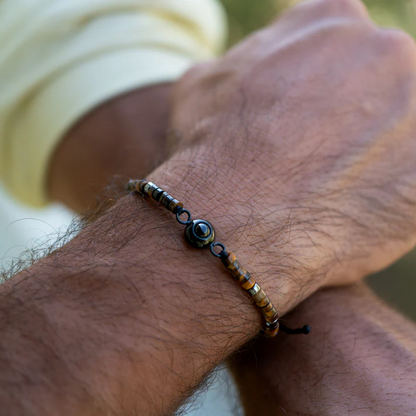 Foto armband met jouw foto - Heishi Edelsteen