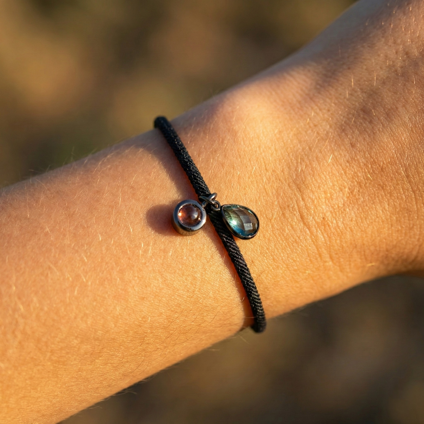 Foto armband met jouw foto - Essence Geboortesteen