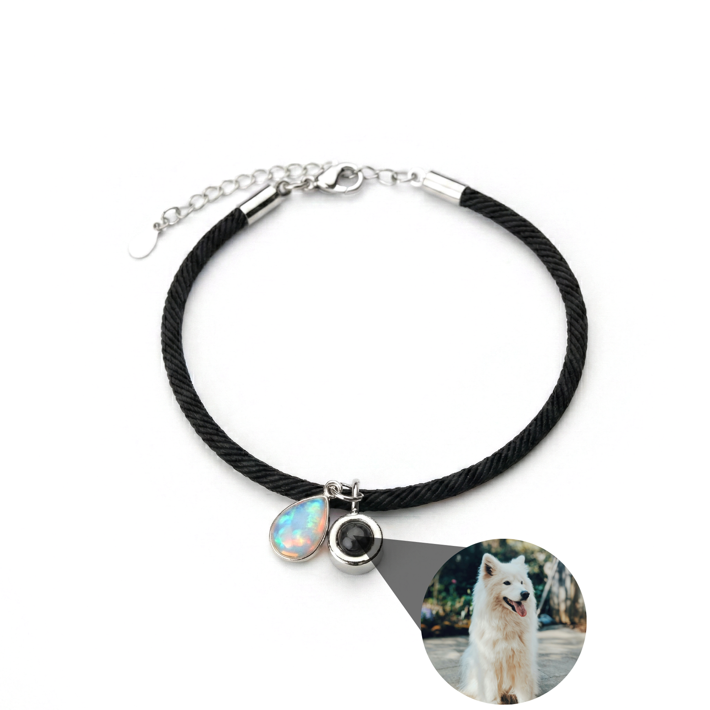 Foto armband met jouw foto - Essence Geboortesteen