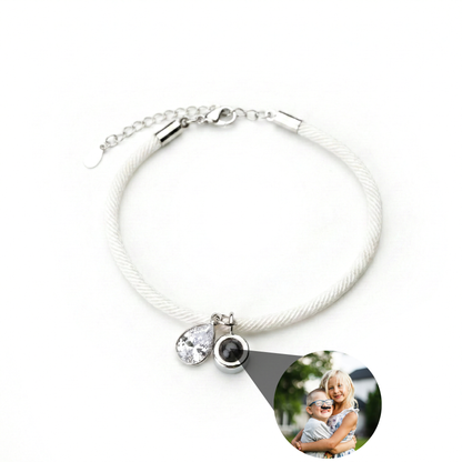 Foto armband met jouw foto - Essence Geboortesteen