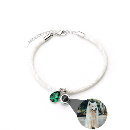 Foto armband met jouw foto - Essence Geboortesteen