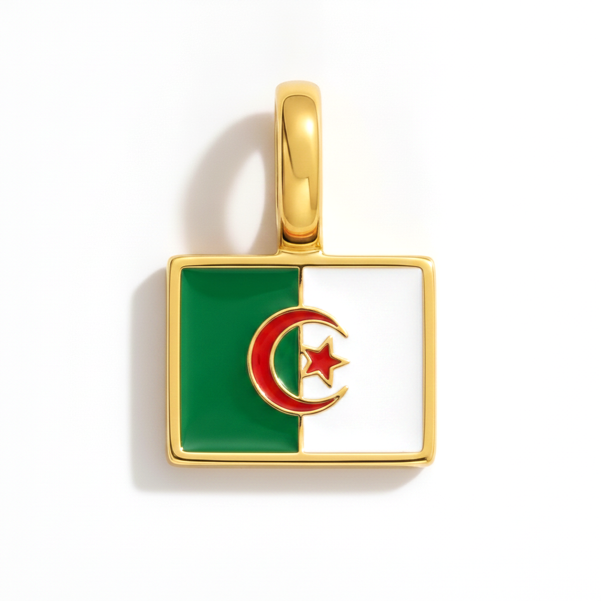 Charm Algerije – eckig gold