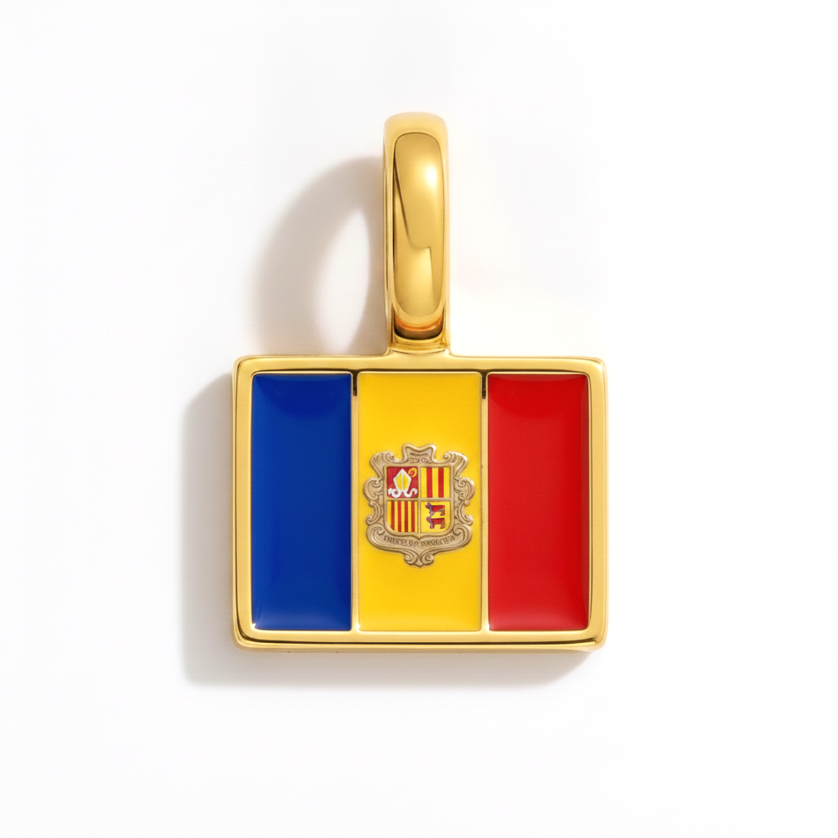 Charm Andorra – eckig gold
