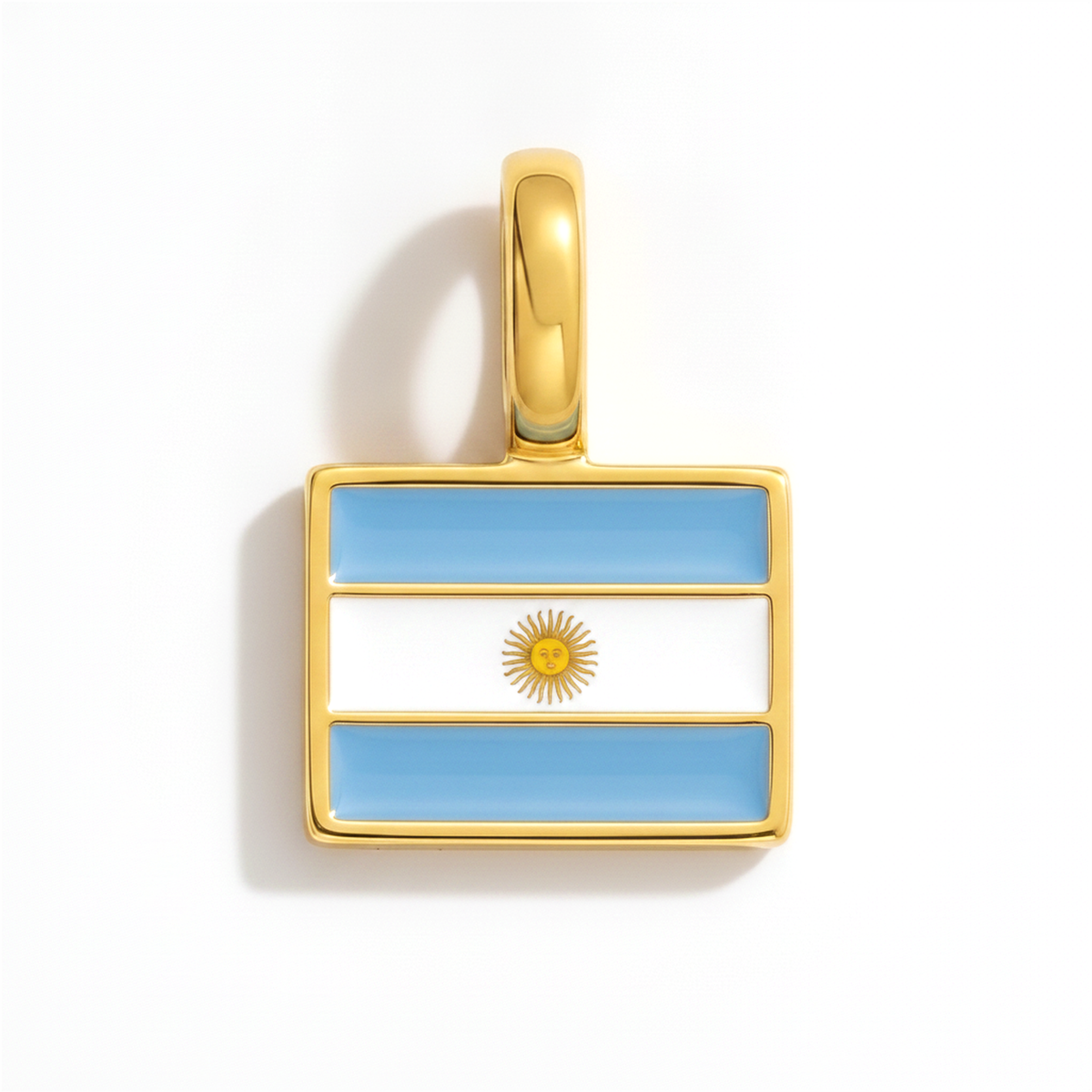 Charm Argentinië – eckig gold