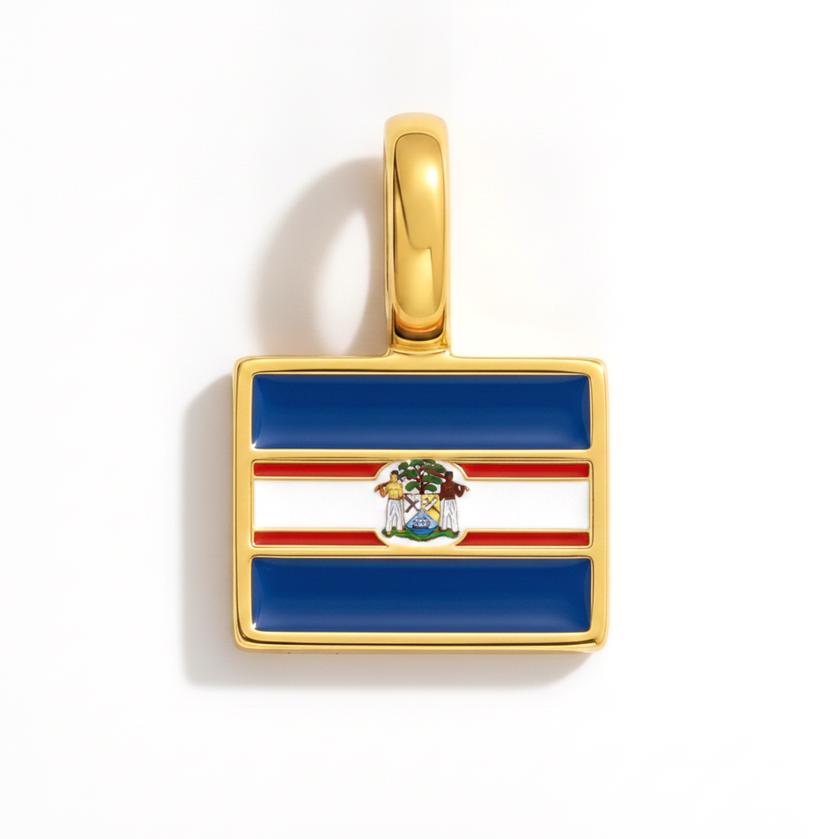 Charm Belize – eckig gold