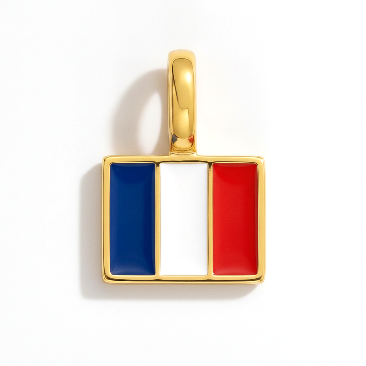 Charm France – square gold