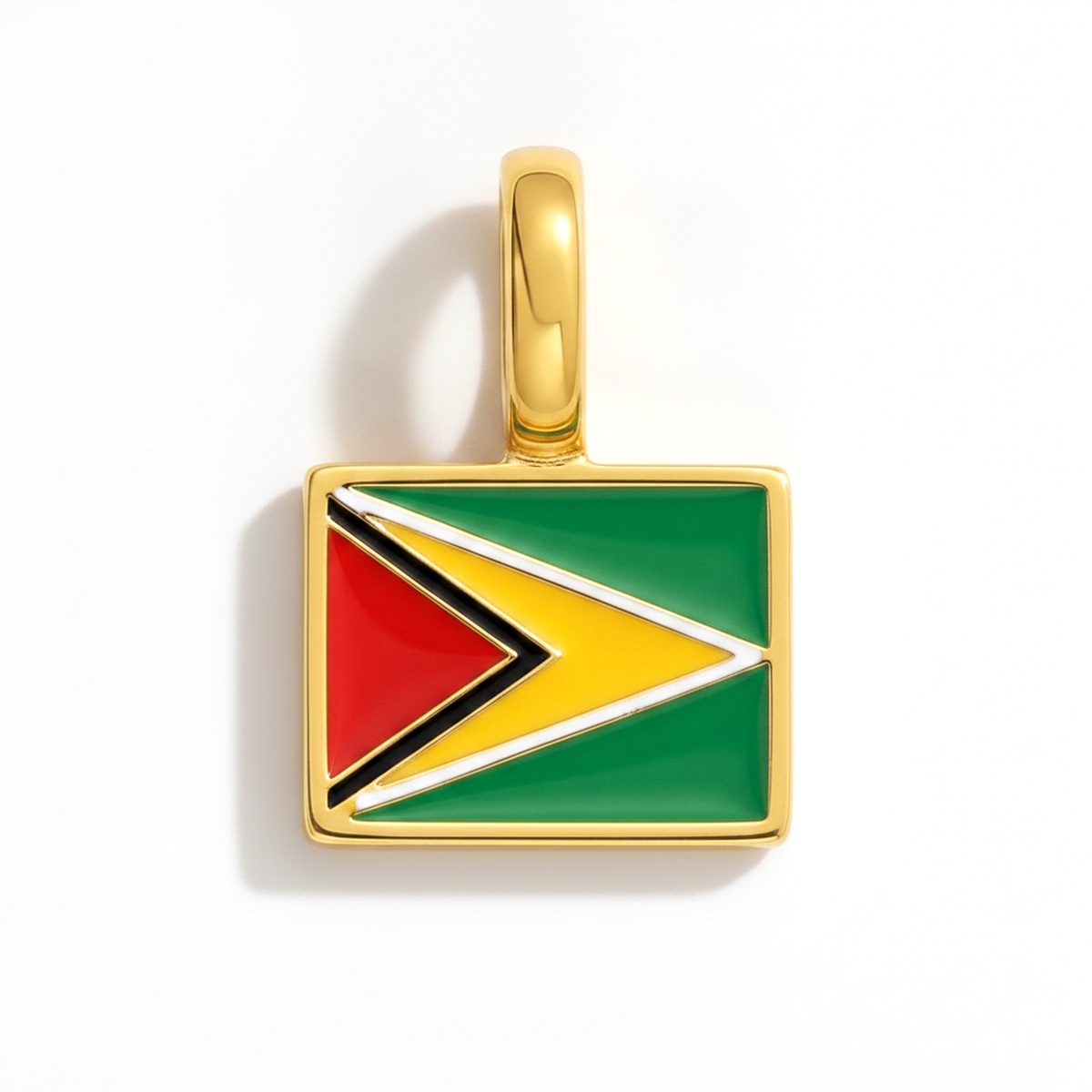 Charm Guyana – square gold