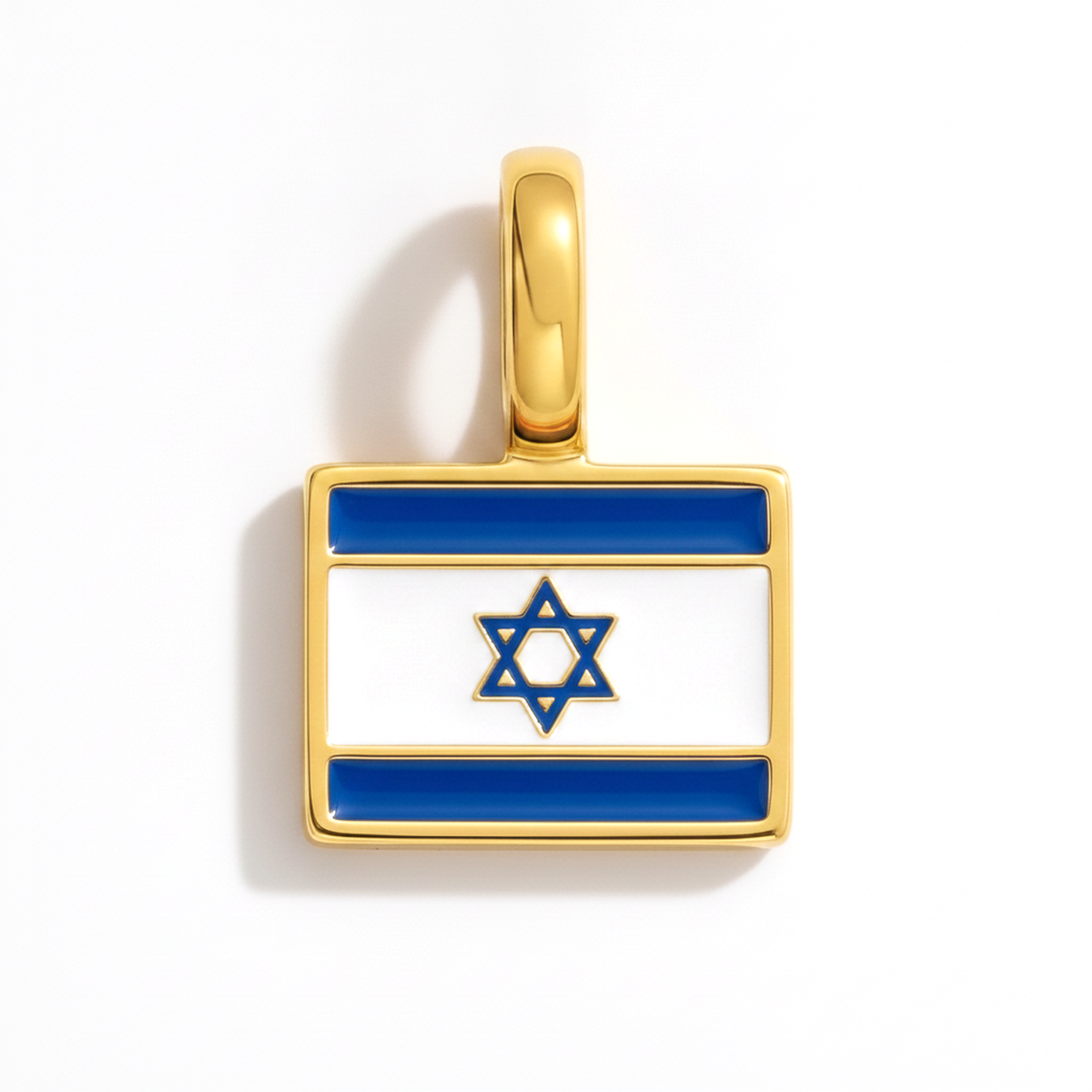 Charm Israel – square gold
