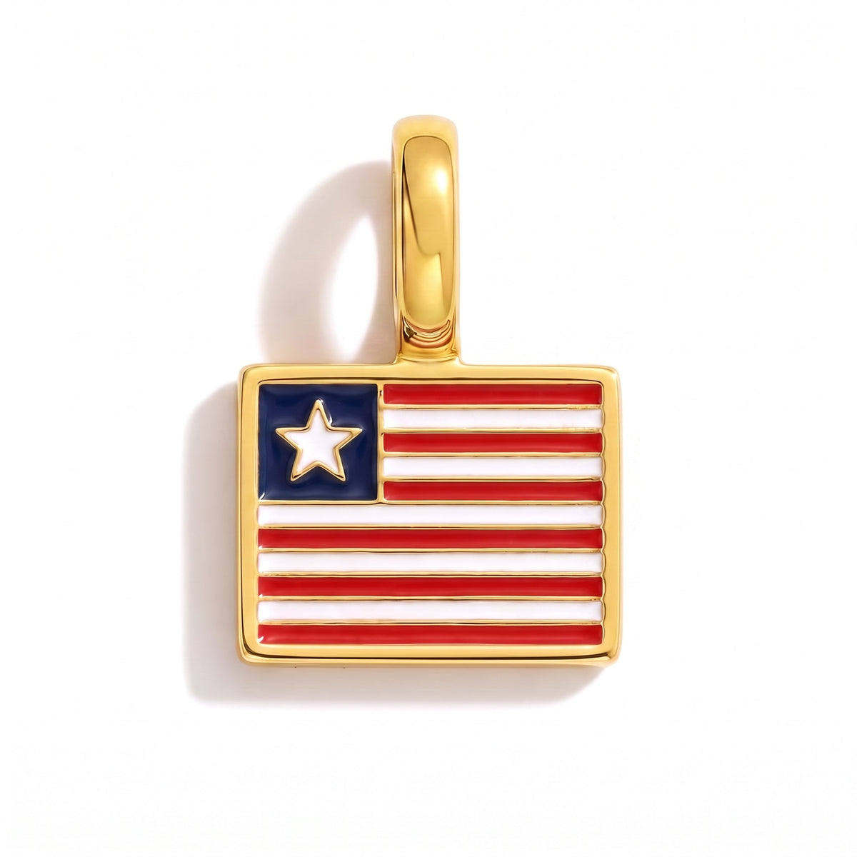 Charm Liberia – square gold