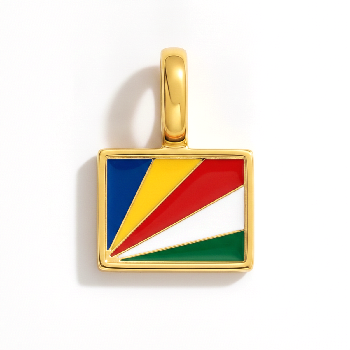 Charm Seychelles – square gold