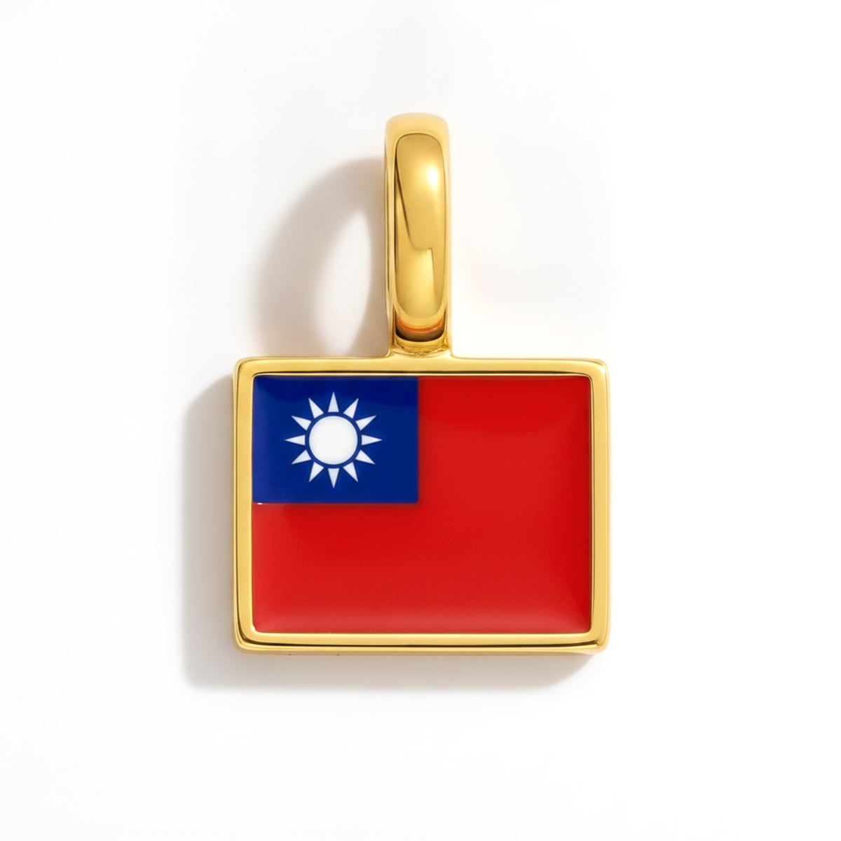 Charm Taiwan – square gold