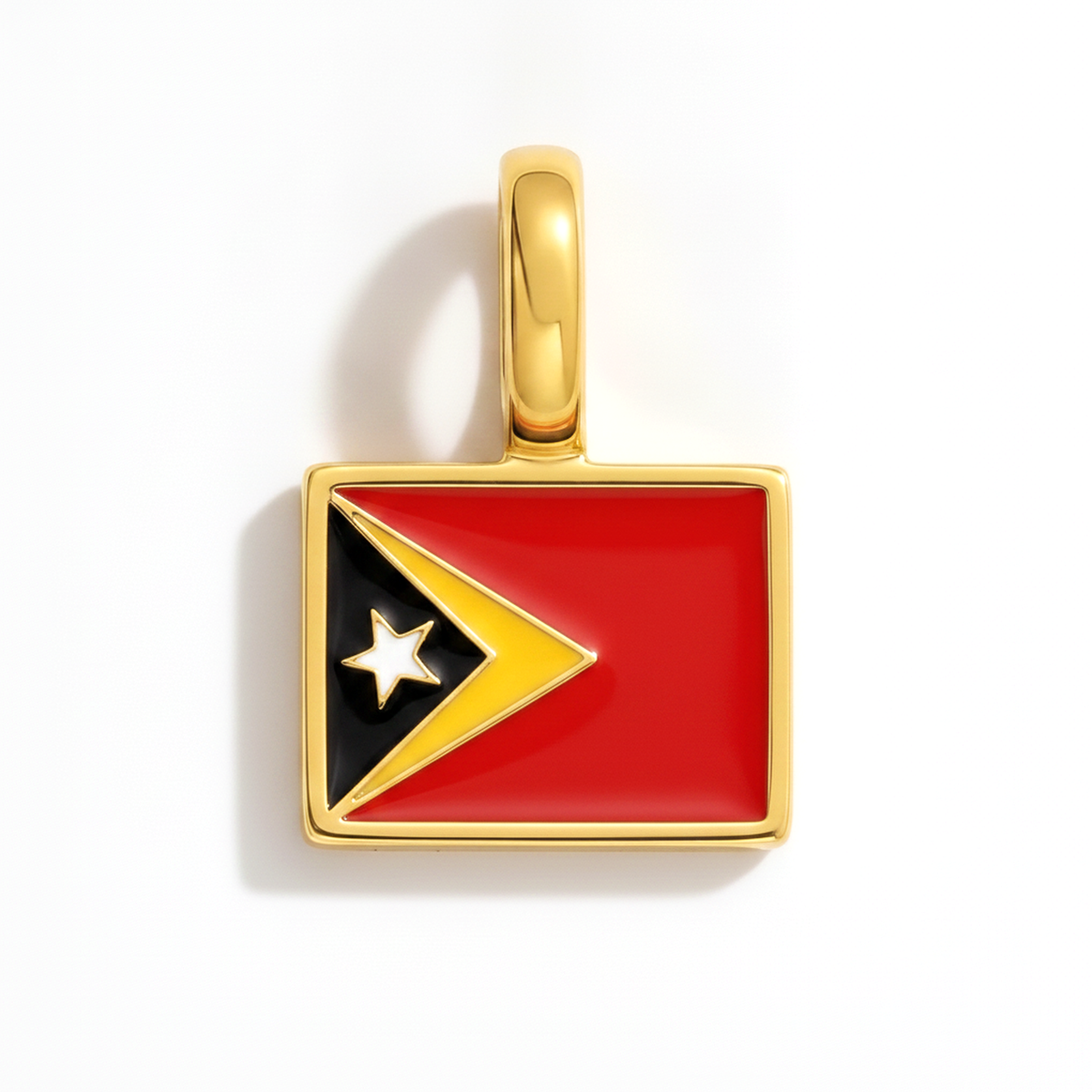 Charm Timor-Leste – square gold