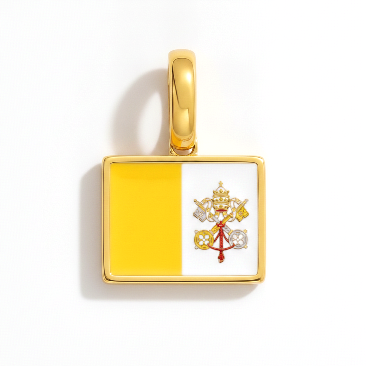 Charm Vatican-City – square gold