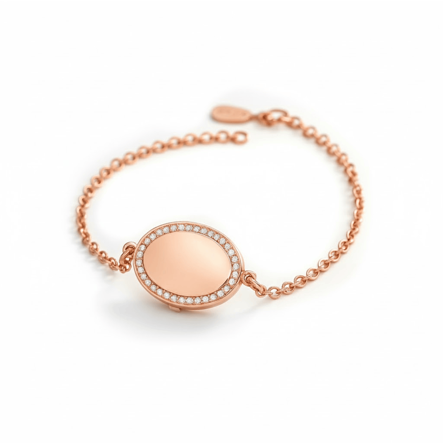 Medaillon Armband met Foto - Ovaal