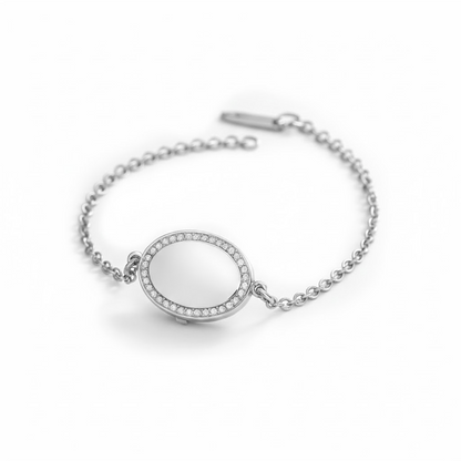 Medaillon Armband met Foto - Ovaal