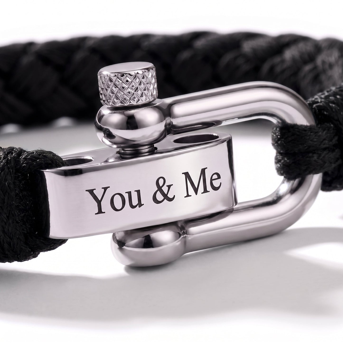 Gevlochten Armband met Gravure