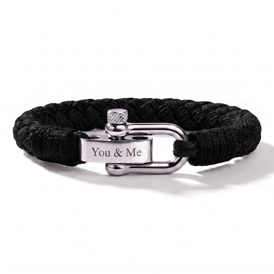 Gevlochten Armband met Gravure
