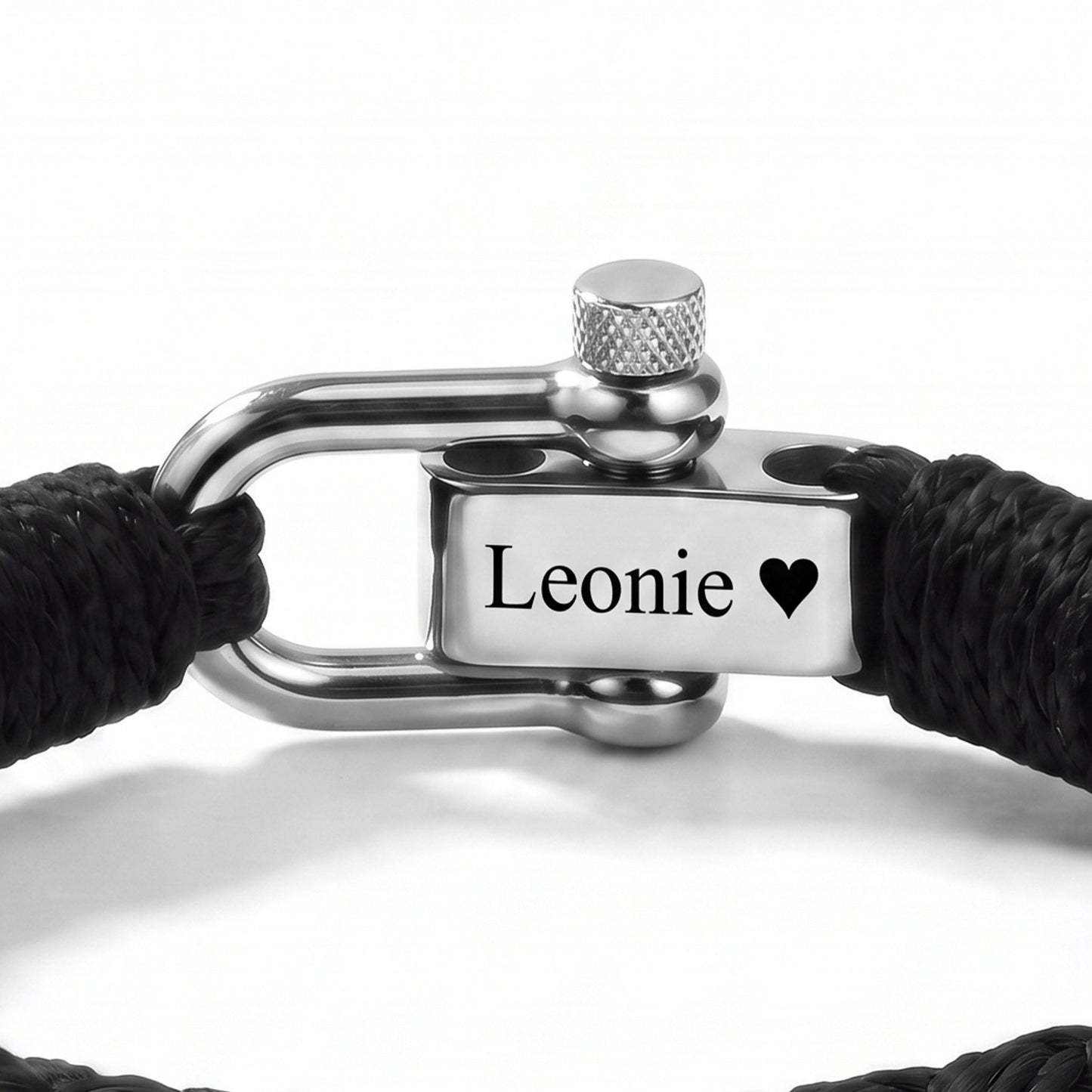 Gevlochten Armband met Gravure