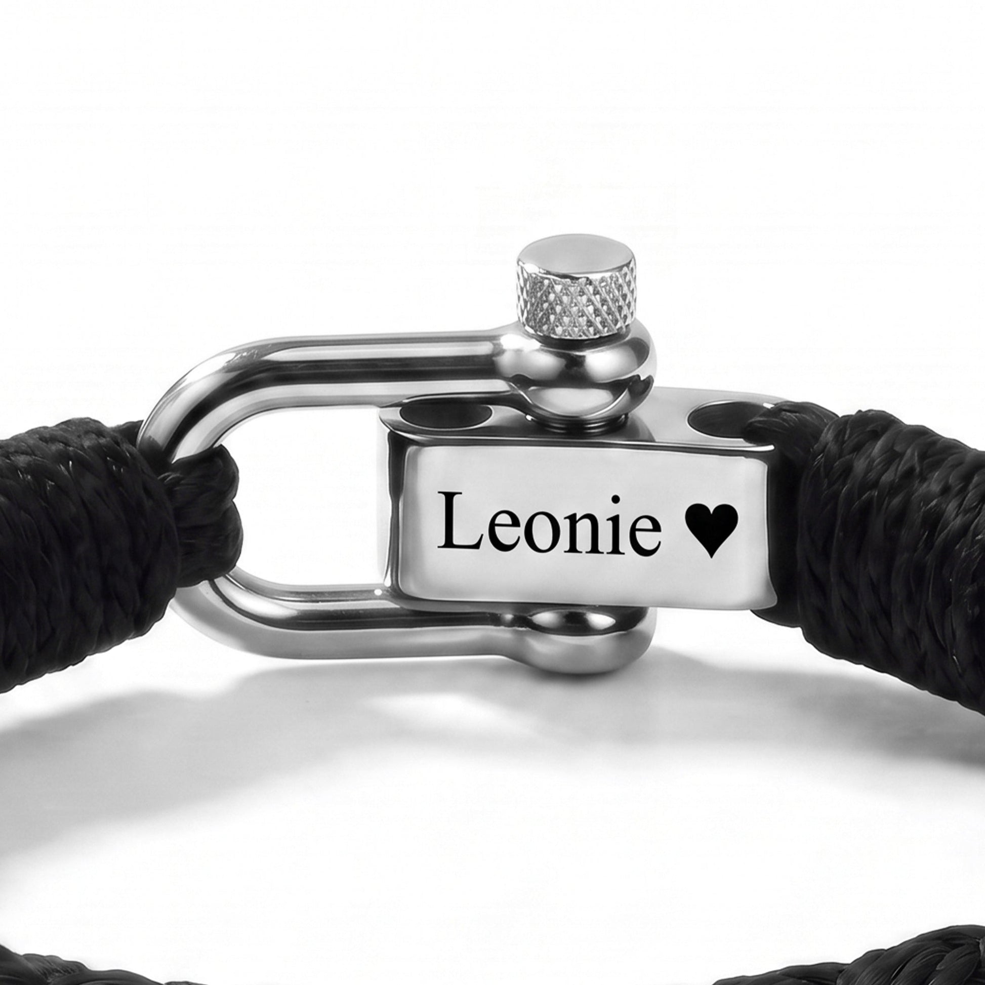 Gevlochten Armband met Gravure