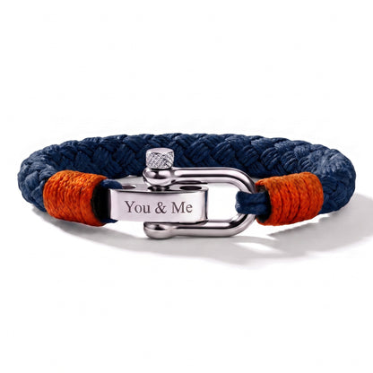 Gevlochten Armband met Gravure