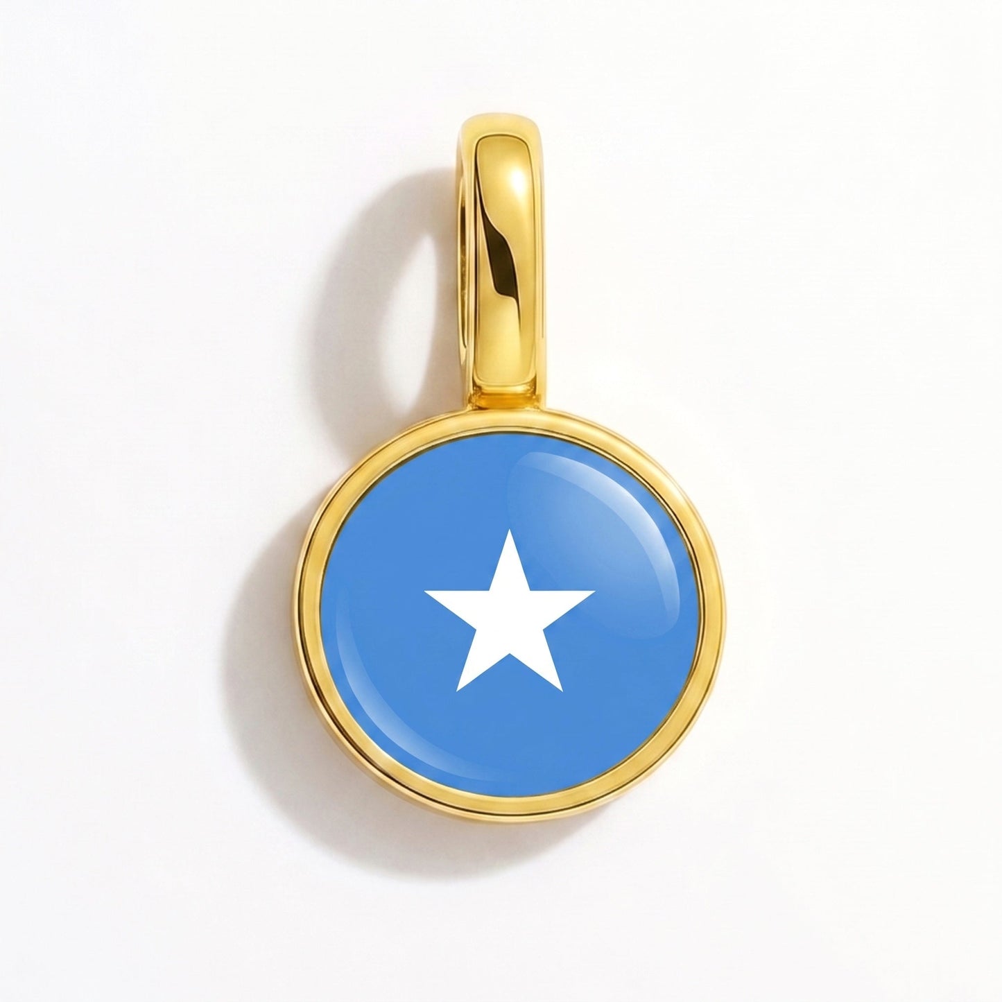 Charm vlag Somalië – rechthoekig goud