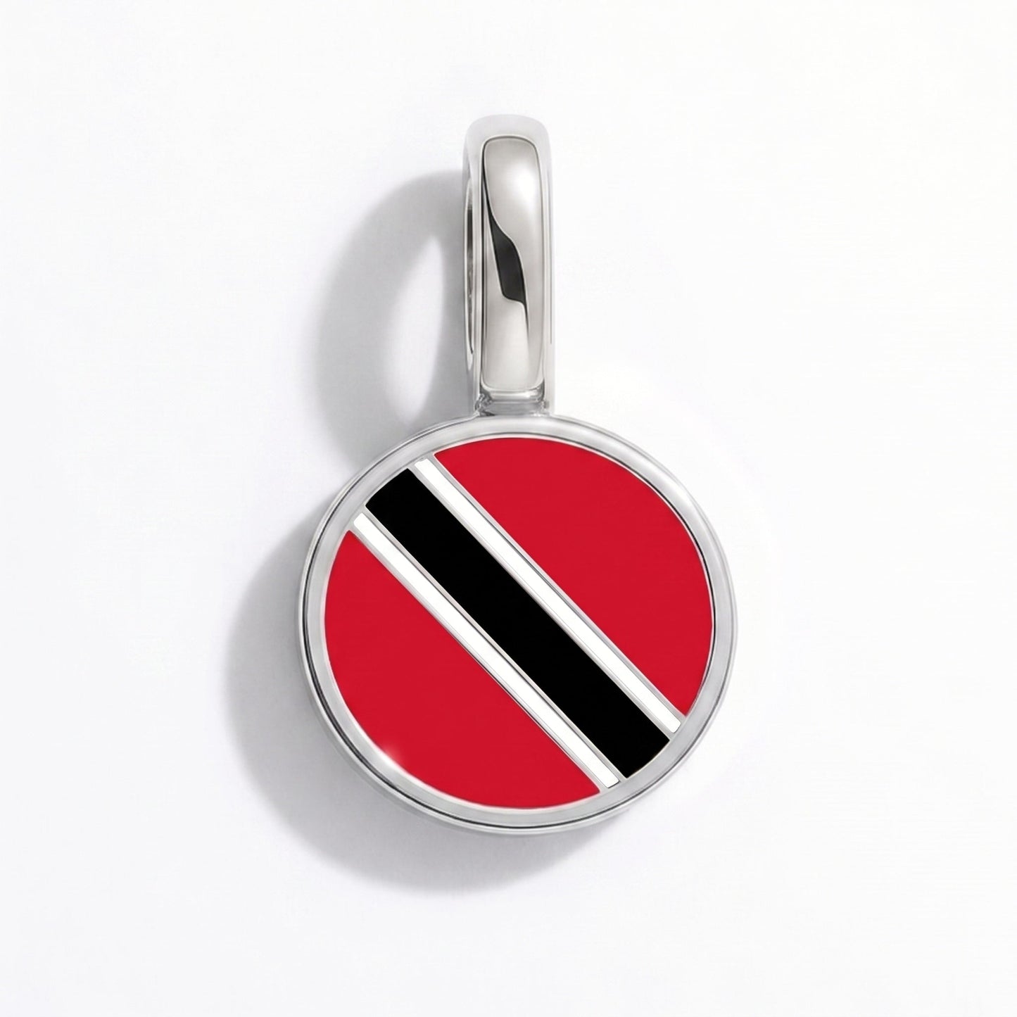Charm vlag Trinidad en Tobago – rechthoekig zilver