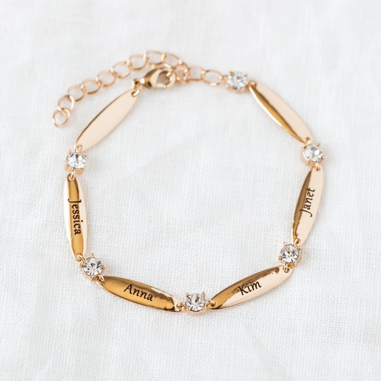 Gepersonaliseerde armband met gravure